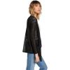 Volcom Women’s Go Go Wrap Open Front Cardigan Sweater (Regular & Plus Size)(Blk)