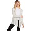 Volcom Women’s Go Go Wrap Open Front Cardigan Sweater (Regular & Plus Size)(Oatmeal)