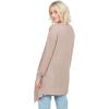Volcom Women’s Go Go Wrap Open Front Cardigan Sweater (Regular & Plus Size)(Stone 1)