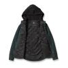 Volcom Womens Hooded Flannel Snowboard Ski Winter Hooded Shirt Jacket(Balsam S4)