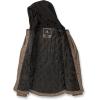 Volcom Womens Hooded Flannel Snowboard Ski Winter Hooded Shirt Jacket(Caramel S3)