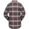 Volcom Womens Hooded Flannel Snowboard Ski Winter Hooded Shirt Jacket(Dusty Lavender)