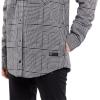 Volcom Womens Hooded Flannel Snowboard Ski Winter Hooded Shirt Jacket(Moonbeam S4)
