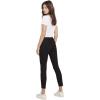 Volcom Women’s Liberator Legging Fit Denim Jean Pants (Regular & Plus Size)(Premium Wash Black)