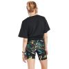 Volcom Women’s Lived In Lounge Bike Shorts(Multi Leaf)