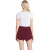 Volcom Women’s Lived In Lounge Fleece Sweat Shorts (Regular & Plus Size)(Bark Brown)