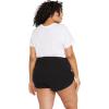 Volcom Women’s Lived In Lounge Fleece Sweat Shorts (Regular & Plus Size)(Black 2)