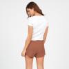 Volcom Women’s Lived In Lounge Fleece Sweat Shorts (Regular & Plus Size)(Dark Clay)