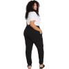 Volcom Women’s Lived In Lounge Fleece Sweatpants (Regular & Plus Size)(Black)