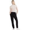 Volcom Women’s Lived In Lounge Fleece Sweatpants (Regular & Plus Size)(Black White 1)