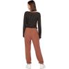 Volcom Women’s Lived In Lounge Fleece Sweatpants (Regular & Plus Size)(Dark Clay)