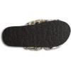 Volcom Women’s Lived in Lounge Faux Fur Slide Sandal(Cheetah)