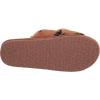 Volcom Women’s Lived in Lounge Faux Fur Slide Sandal(Hazelnut)
