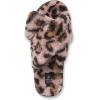 Volcom Women’s Lived in Lounge Faux Fur Slide Sandal(Raisin)