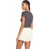 Volcom Women’s Lived in Lounge Rib Short Sleeve V Neck Top(Black)