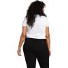 Volcom Women’s One of Each Short Sleeve Crew Neck Tee (Regular & Plus Size)(White 2)