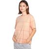 Volcom Women’s Party Pack Short Sleeve Striped Tee(Melon)