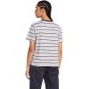 Volcom Women’s Party Pack Short Sleeve Striped Tee(Moonbeam)