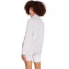 Volcom Women’s Pheelin Phuzzy Sherpa Crew Zip Fleece Sweatshirt(Lavender)