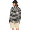 Volcom Womens Plaid to Meet U Long Sleeve Flannel Shirt(Multi)