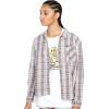 Volcom Womens Plaid to Meet U Long Sleeve Flannel Shirt(Plaid)