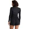 Volcom Women’s Simply Core Long Sleeve Rashguard UPF 50+(Black Tide)