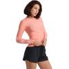 Volcom Women’s Simply Core Long Sleeve Rashguard UPF 50+(Reef Pink Tide)