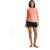 Volcom Women’s Simply Core Long Sleeve Rashguard UPF 50+(Reef Pink Tide)