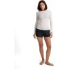 Volcom Women’s Simply Core Long Sleeve Rashguard UPF 50+(Star White Tide)
