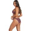 Volcom Women’s Simply Seamless Hipster Swimsuit Bikini Bottom (Regular & Plus Sizes)(Eggplant)