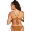 Volcom Women’s Simply Seamless Scoop Neck Swimsuit Bikini Top (Regular & Plus Sizes)(Bronze)