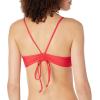 Volcom Women’s Simply Seamless Scoop Neck Swimsuit Bikini Top (Regular & Plus Sizes)(Pistol Punch)