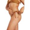 Volcom Women’s Simply Seamless Skimpy Tie Side Swimsuit Bikini Bottom(Bronze)