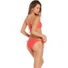 Volcom Women’s Simply Seamless Skimpy Tie Side Swimsuit Bikini Bottom(Pistol Punch)