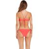 Volcom Women’s Simply Seamless Skimpy Tie Side Swimsuit Bikini Bottom(Pistol Punch)