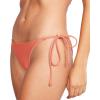 Volcom Women’s Simply Seamless Skimpy Tie Side Swimsuit Bikini Bottom(Terra Cotta)