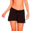 Volcom Women’s Simply Solid 5-Inch Swim Surf Boardshort(Black White)