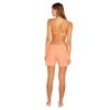 Volcom Women’s Simply Solid 5-Inch Swim Surf Boardshort(Papaya)