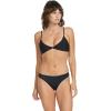 Volcom Women’s Simply Solid Full Bikini Bottom (Regular & Plus Size)(Black)