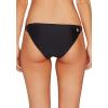 Volcom Women’s Simply Solid Full Bikini Bottom (Regular & Plus Size)(Black Black Black)