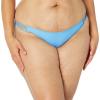 Volcom Women’s Simply Solid Full Bikini Bottom (Regular & Plus Size)(Coastal Blue)