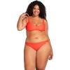 Volcom Women’s Simply Solid Full Bikini Bottom (Regular & Plus Size)(Electric Coral)