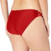 Volcom Women’s Simply Solid Full Bikini Bottom (Regular & Plus Size)(True Red)