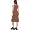 Volcom Women’s Spacestone Sweater Knit Midi Dress(Dark Clay)