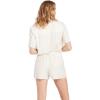 Volcom Women’s Static Bloom Dolphin Beach Short(Sand Brown)
