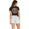 Volcom Womens Stone Step High Rise Denim Short(Allover Stone Light)