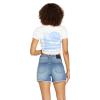 Volcom Womens Stone Step High Rise Denim Short(Jasper Blue)