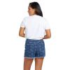 Volcom Womens Stone Step High Rise Denim Short(Ltwt Vintage)