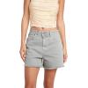 Volcom Womens Stone Step High Rise Denim Short(Moonbeam)