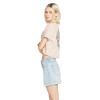 Volcom Womens Stone Step High Rise Denim Short(Retro Blue)